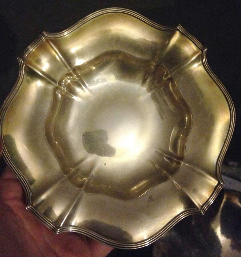 Plymouth-Large (Sterling, Hollowware) 8" Round Vegetable by Gorham Silver-1