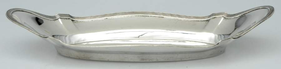 Plymouth-Large (Sterling, Hollowware) 12" Bread Tray by Gorham Silver-1