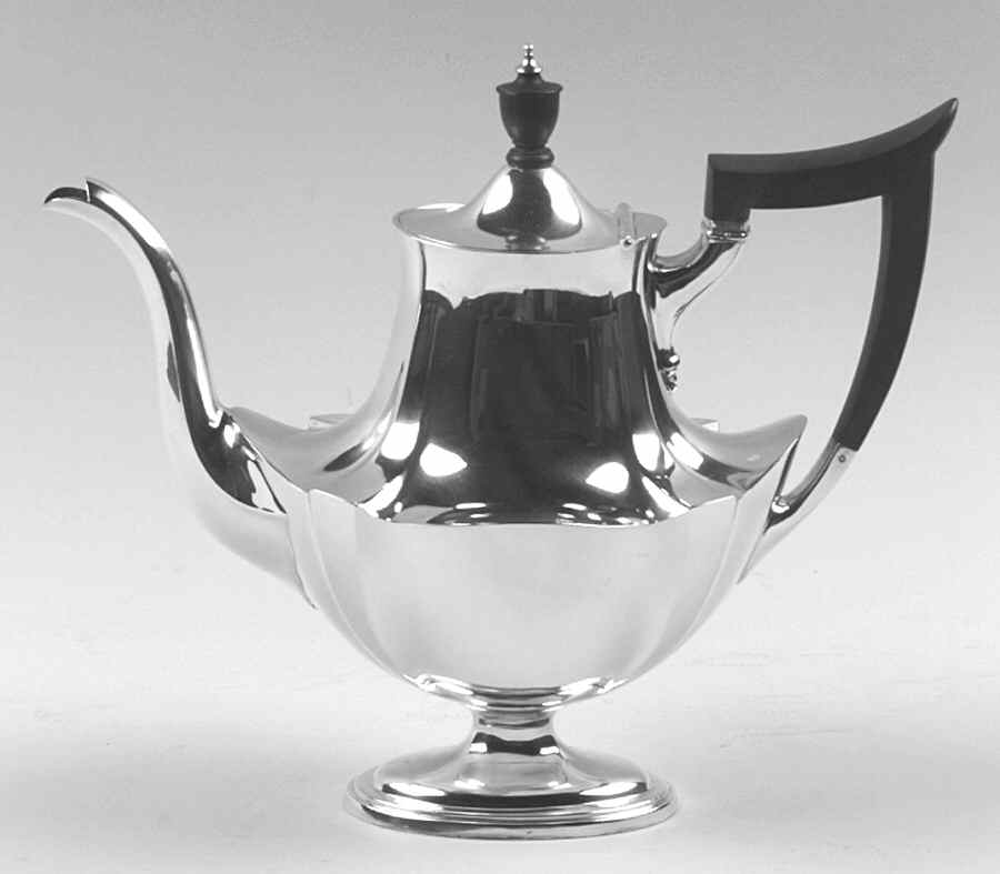 Plymouth-Large (Sterling, Hollowware) Coffee Pot by Gorham Silver-1
