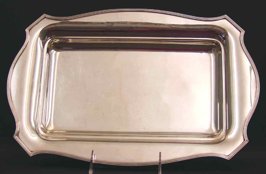 Plymouth-Large (Sterling, Hollowware) Sterling Ice Cream Dish by Gorham Silver-1