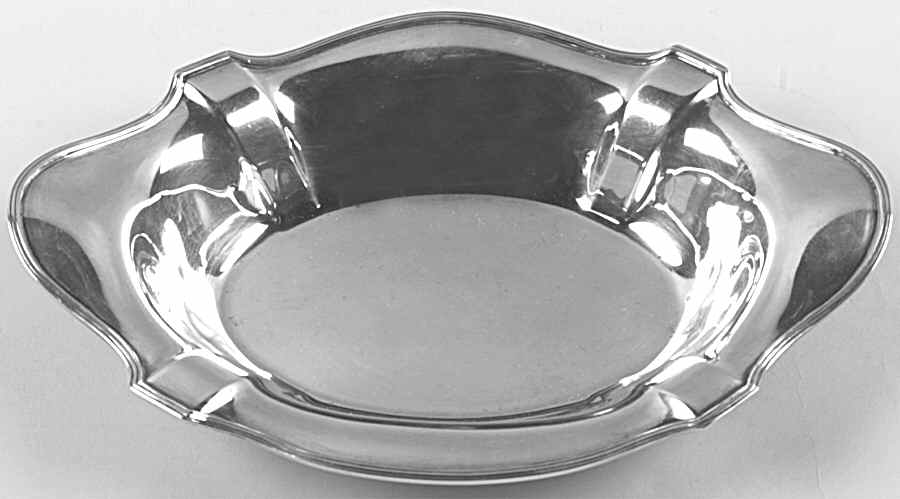 Plymouth-Large (Sterling, Hollowware) 11" Oval Vegetable Bowl by Gorham Silver-1