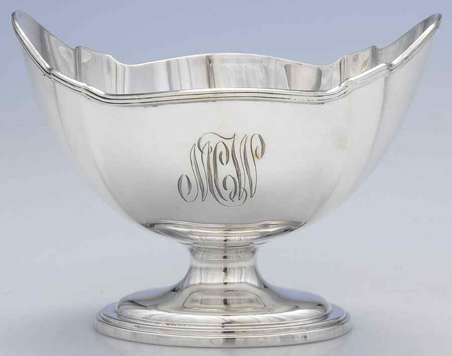 Plymouth-Large (Sterling, Hollowware) Waste Bowl by Gorham Silver-1