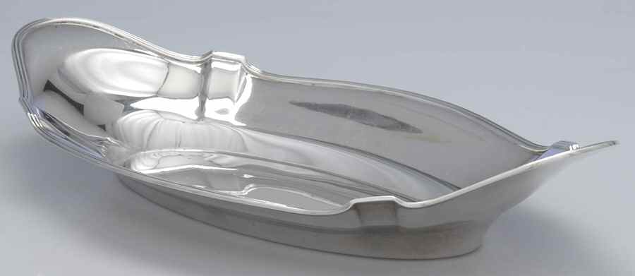 Plymouth-Large (Sterling, Hollowware) 12" Bread Tray by Gorham Silver-1