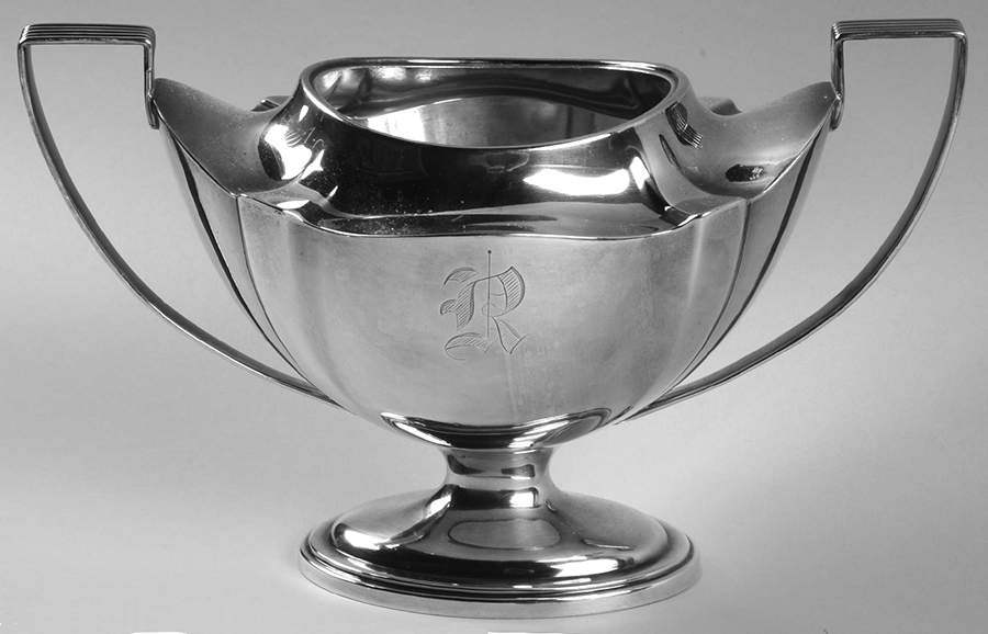 Plymouth-Large (Sterling, Hollowware) Sugar Bowl No Lid by Gorham Silver-1