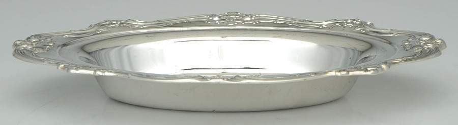 Chantilly (Silverplate, Hollowware, Older) Double Vegetable Bowl-No Lid by Gorham Silver-1