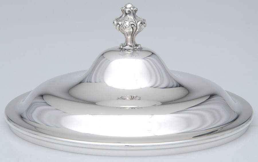 Chantilly (Silverplate, Hollowware, Older) Lid for Chafing Dish by Gorham Silver-1