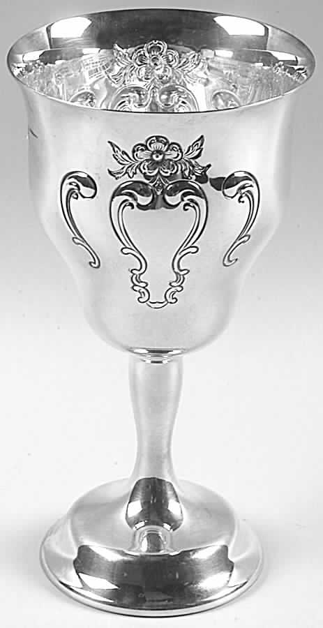 Chantilly (Silverplate, Hollowware, Older) Water Goblet by Gorham Silver-1