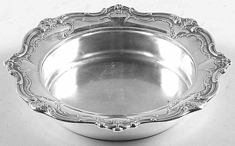 Chantilly (Silverplate, Hollowware, Older) Wine Bottle Coaster by Gorham Silver-1