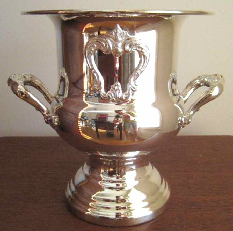 Chantilly (Silverplate, Hollowware, Older) Wine Cooler by Gorham Silver-1
