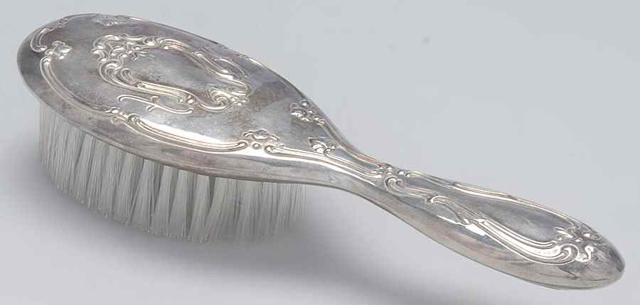 Chantilly (Silverplate, Hollowware, Older) Hair Brush by Gorham Silver-1