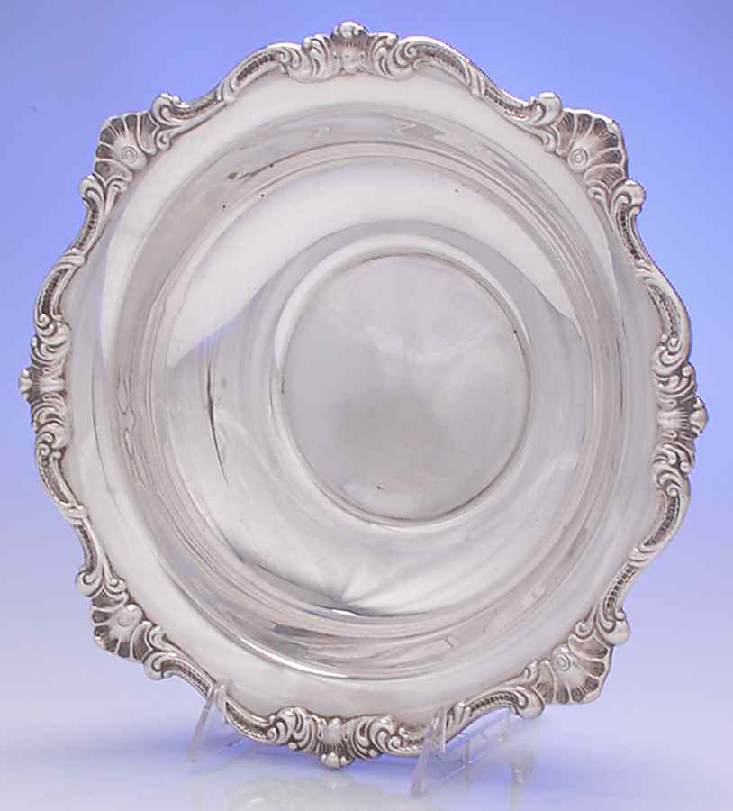 Strasbourg (Silverplate, Hollowware) Round Silverplate Vegetable Bowl by Gorham Silver-1