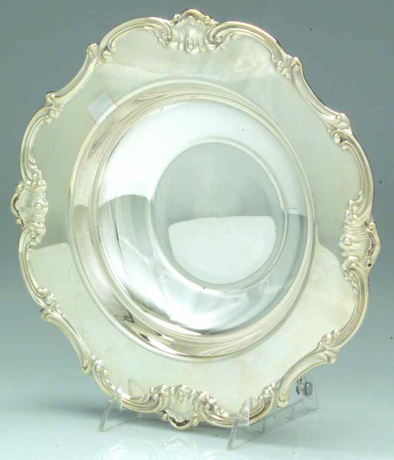 Strasbourg (Silverplate, Hollowware) 10" Round Vegetable Bowl by Gorham Silver-1