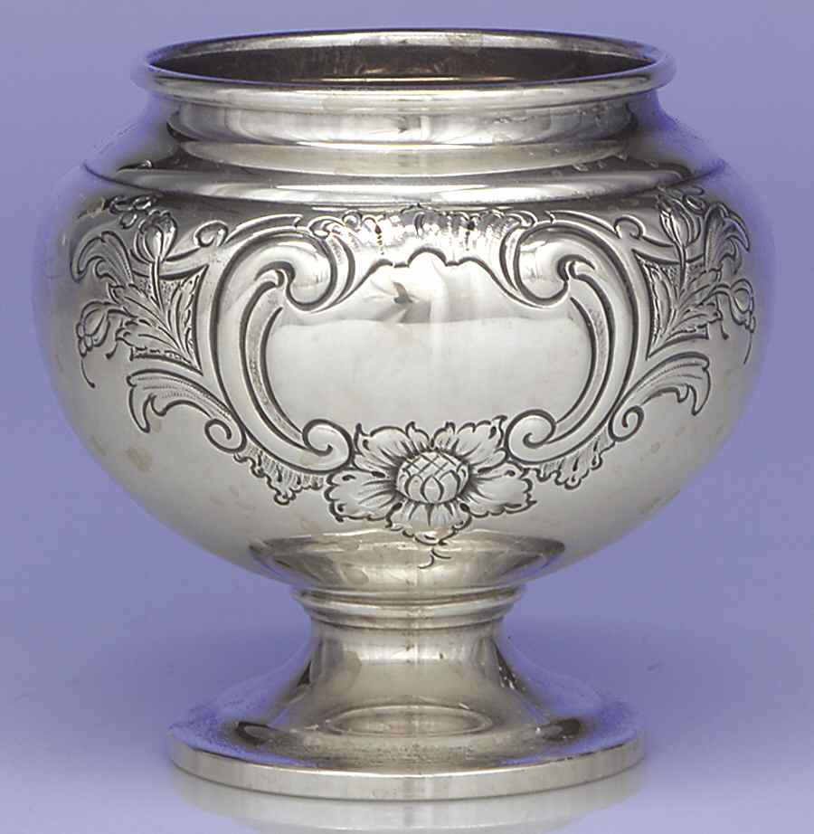 Puritan-Chased (Sterling Hollowware) Waste Bowl by Gorham Silver-1
