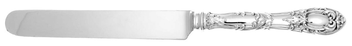 GS15 (Sterling) Blunt Hollow Knife with Bolster by Gorham Silver-1