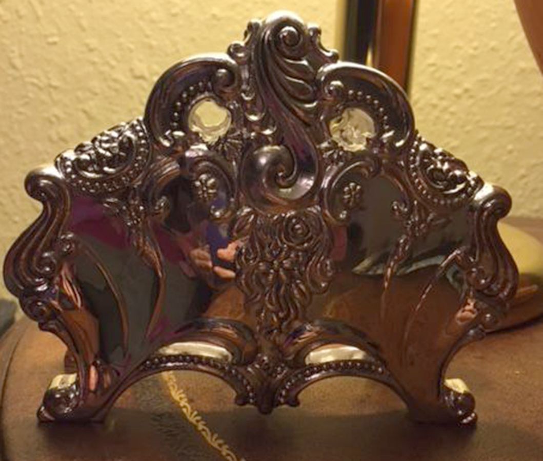 Baroque (Silverplate) Silverplate Napkin Holder by Godinger-1