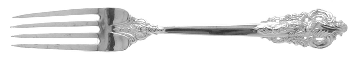 Baroque (Silverplate) Fork by Godinger-1