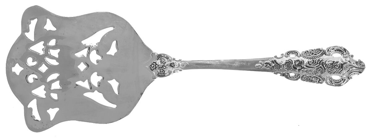 Baroque (Silverplate) Solid Asparagus Server by Godinger-1