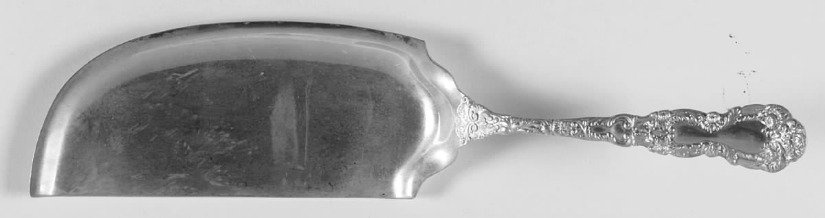 Imperial Chrysanthemum (Silverplate, 1977) Large Flat Handle Crumb Knife/Crumber by Gorham Silver-1