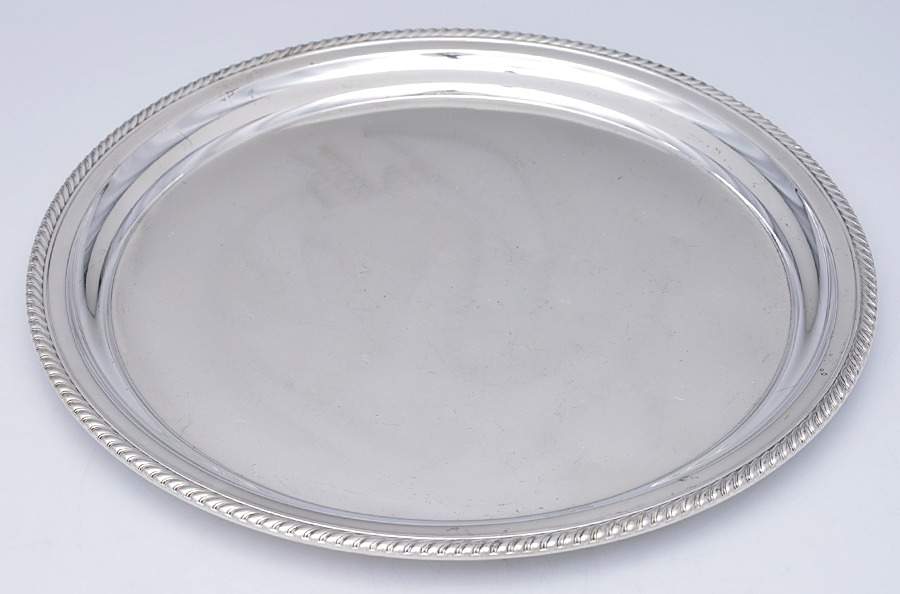 Kensington (Sterling Hollowware) Demitasse Tray by Gorham Silver-1