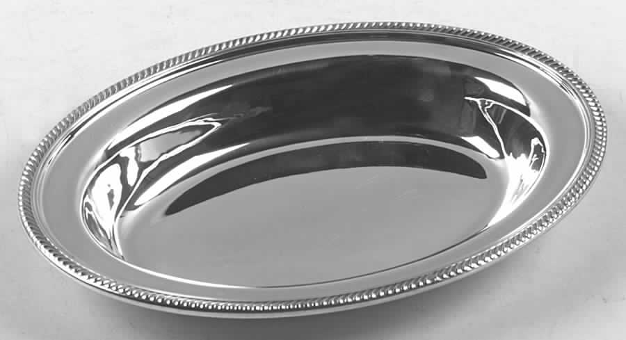 Kensington (Sterling Hollowware) Medium Oval Sterling Vegetable Bowl by Gorham Silver-1