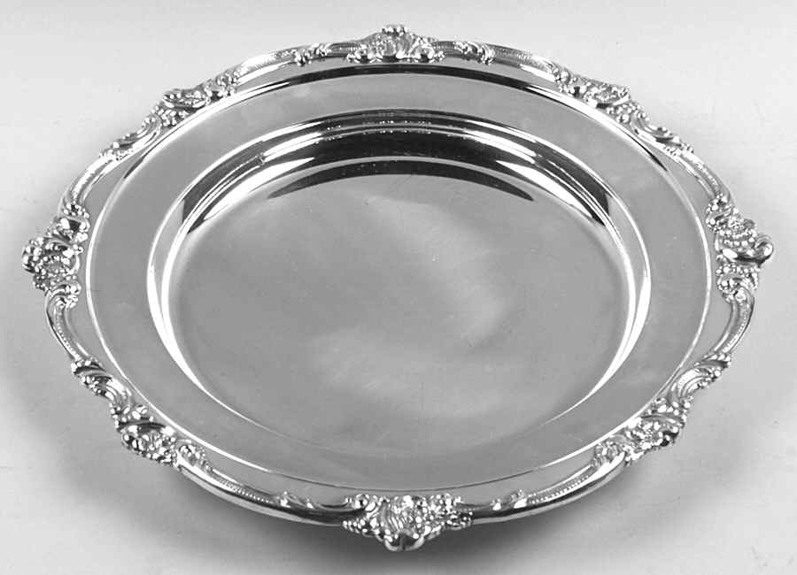 Rosewood (Silverplate, Hollowware) Silverplate Buffet Dish/Tray by Gorham Silver-1