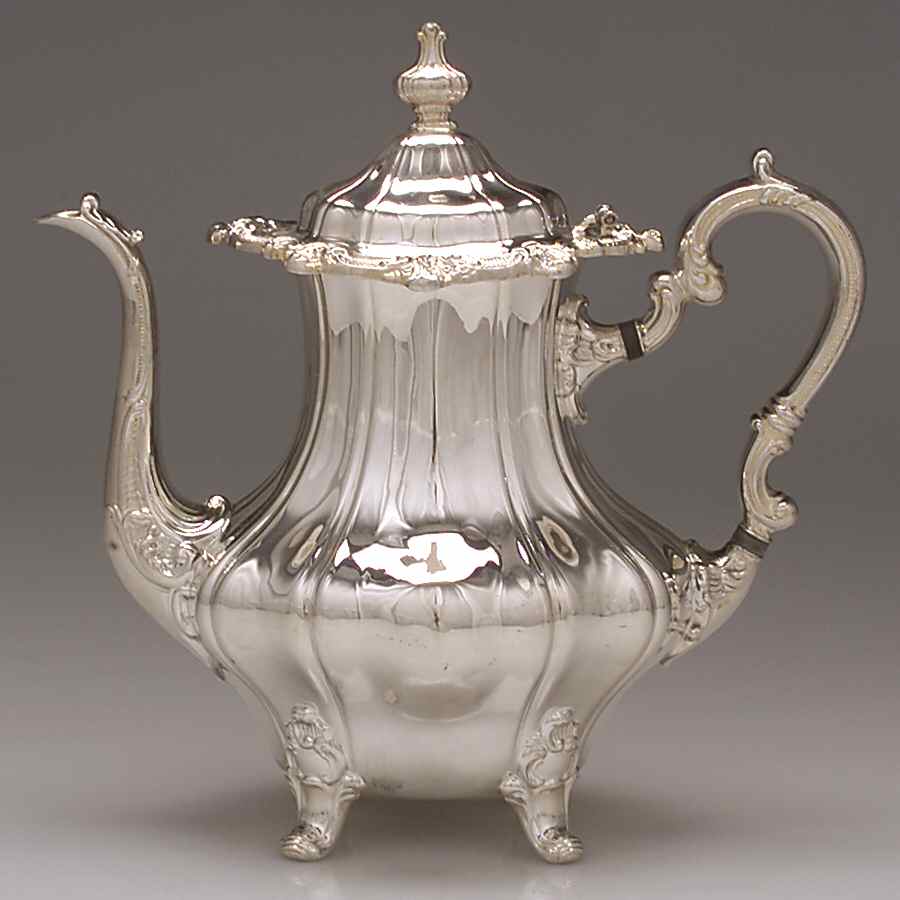 Rosewood (Silverplate, Hollowware) Silverplate Coffee Pot by Gorham Silver-1