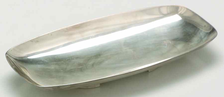 Modern (Silverplate, Hollowware) Plated Footed Bon Bon Bowl by Gorham Silver-1