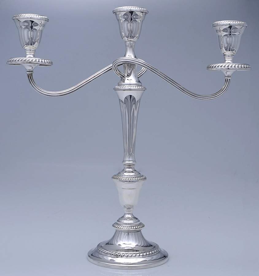 Kenwood (Silverplate, Hollowware) 3-Light Candelabra by Gorham Silver-1