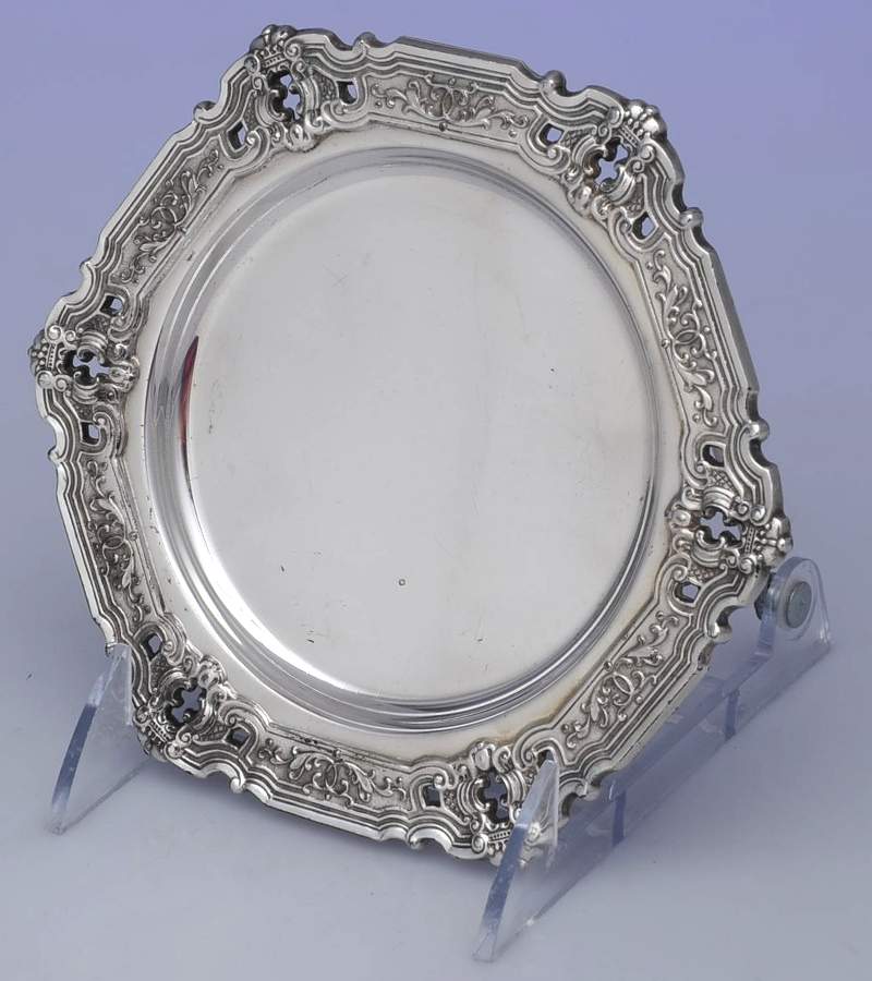 Hispana (Silverplate, Hollowware) Bread Plate by Gorham Silver-1