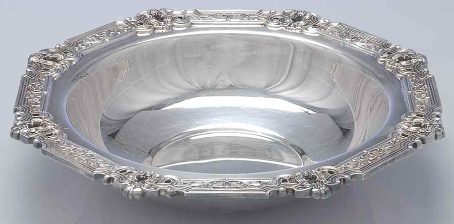 Hispana (Silverplate, Hollowware) 12" Round Vegetable by Gorham Silver-1