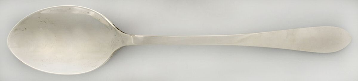 GWD1 (Sterling) Solid Platter Spoon by Graff Washbourn & Dunn-1
