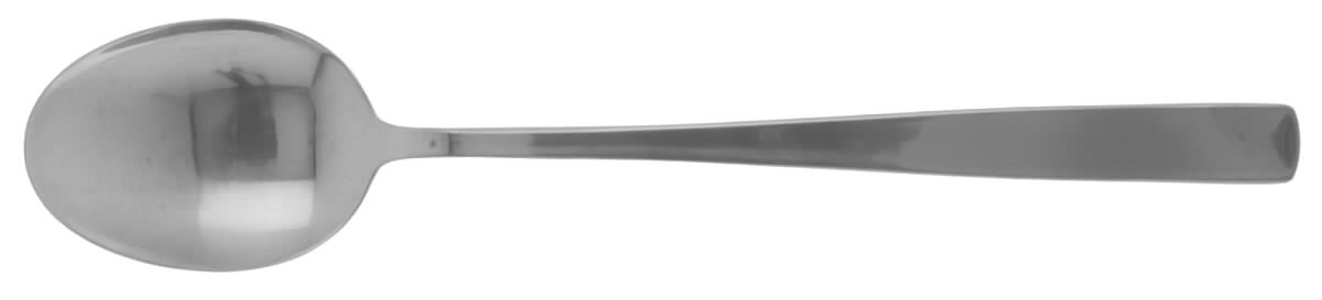 Facette (Stainless, Korea) Solid Salad Serving Spoon by Gense-1