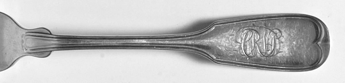 Tipt (Sterling) Fork by George W Shiebler-1