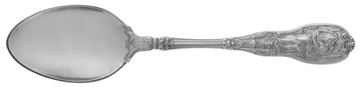 Mythologique (Strl, New, Bead, Face Bowl) Dessert/Oval Soup Spoon by Gorham Silver-1