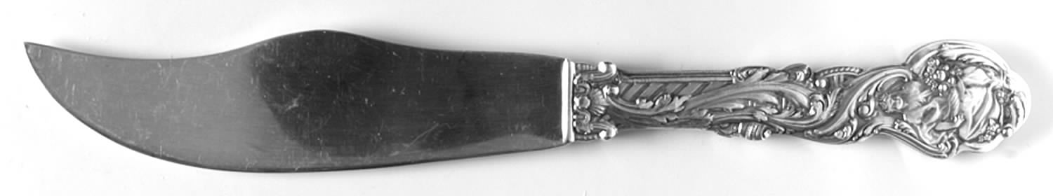 Versailles (Sterling, 1991) Large Solid Fish Serving Knife by Gorham Silver-1