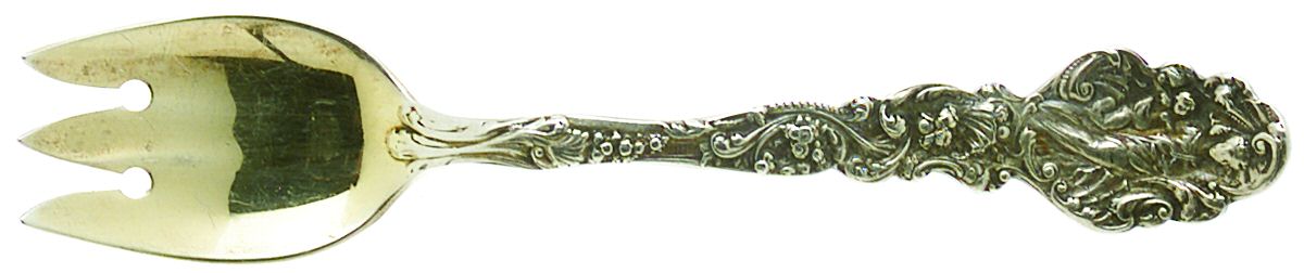 Versailles (Sterling, 1991) Small Ice Cream Fork by Gorham Silver-1