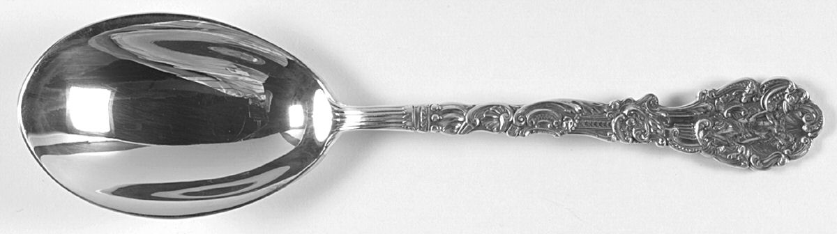 Versailles (Sterling, 1991) Solid Salad Serving Spoon by Gorham Silver-1