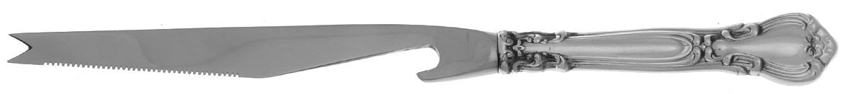 Chantilly (Sterling, 1950, "Gorham", No Monograms) Bar Knife Hollow Handle by Gorham Silver-1