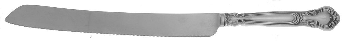 Chantilly (Sterling, 1950, "Gorham", No Monograms) Wedding Cake Knife with Stainless Blade by Gorham Silver-1