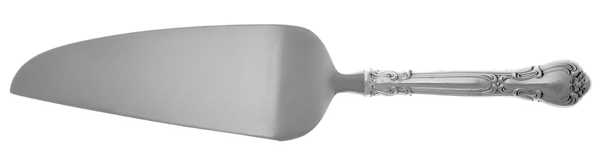 Chantilly (Sterling, 1950, "Gorham", No Monograms) Pie and Cake Server with Stainless Blade HC by Gorham Silver-1