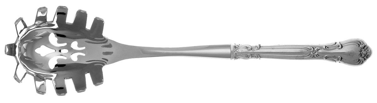 Chantilly (Sterling, 1950, "Gorham", No Monograms) Pasta Server with Stainless Bowl HC by Gorham Silver-1