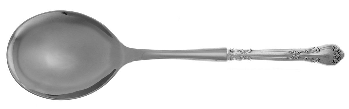 Chantilly (Sterling, 1950, "Gorham", No Monograms) Casserole Spoon with Smooth Stainless Bowl HC by Gorham Silver-1