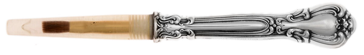 Chantilly (Sterling, 1950, "Gorham", No Monograms) Lip Brush by Gorham Silver-1