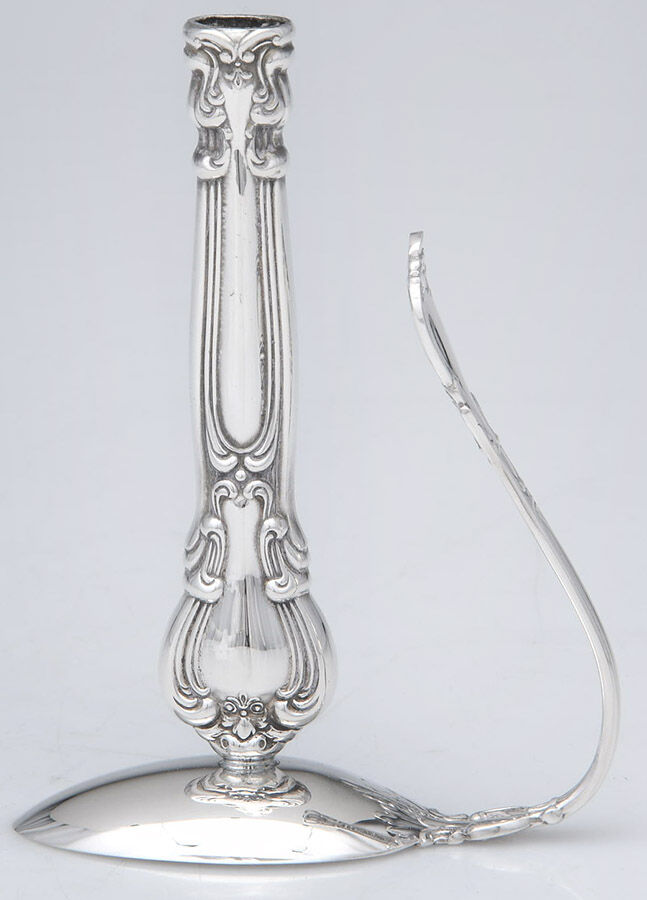 Chantilly (Sterling, 1950, "Gorham", No Monograms) Bud Vase Solid with Handle HC by Gorham Silver-1