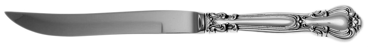 Chantilly (Sterling, 1950, "Gorham", No Monograms) Individual Steak Knife w/Bevel Blade by Gorham Silver-1