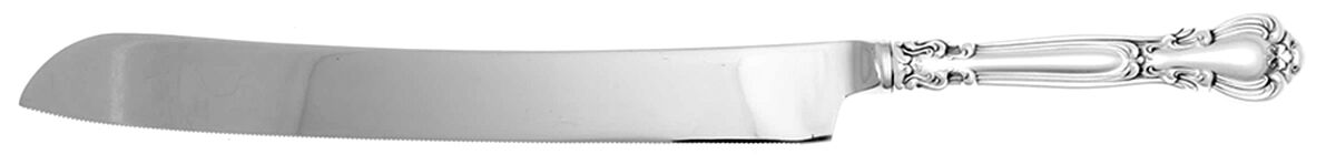 Chantilly (Sterling, 1950, "Gorham", No Monograms) Wedding Cake Knife with Stainless Blade HC by Gorham Silver-1