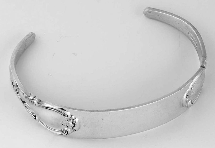 Chantilly (Sterling, 1950, "Gorham", No Monograms) Sterling Anniversary Bracelet by Gorham Silver-1