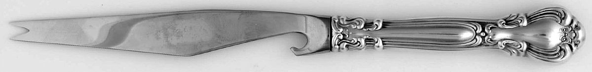Chantilly (Sterling, 1950, "Gorham", No Monograms) Hollow Handle Bar Knife by Gorham Silver-1