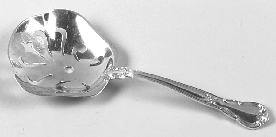 Chantilly (Sterling, 1950, "Gorham", No Monograms) Solid Bon Bon Spoon by Gorham Silver-1