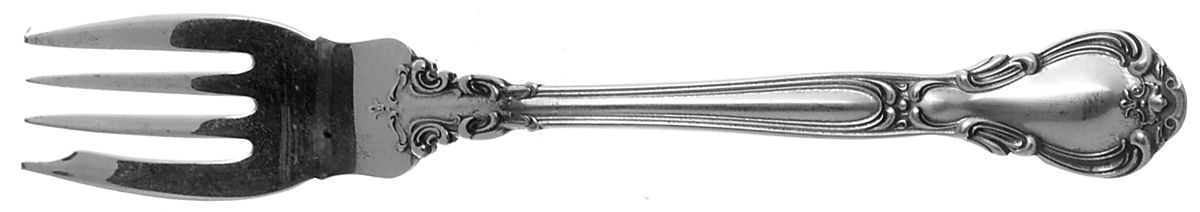Chantilly (Sterling, 1950, "Gorham", No Monograms) Continental Individual Salad Fork by Gorham Silver-1